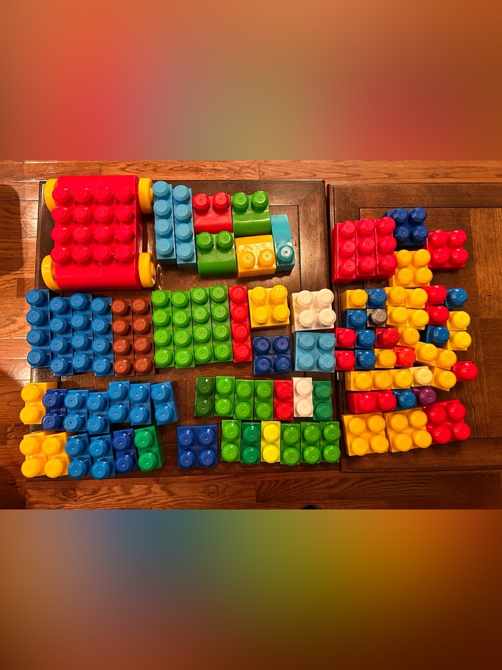 94 pieces of mega blocks